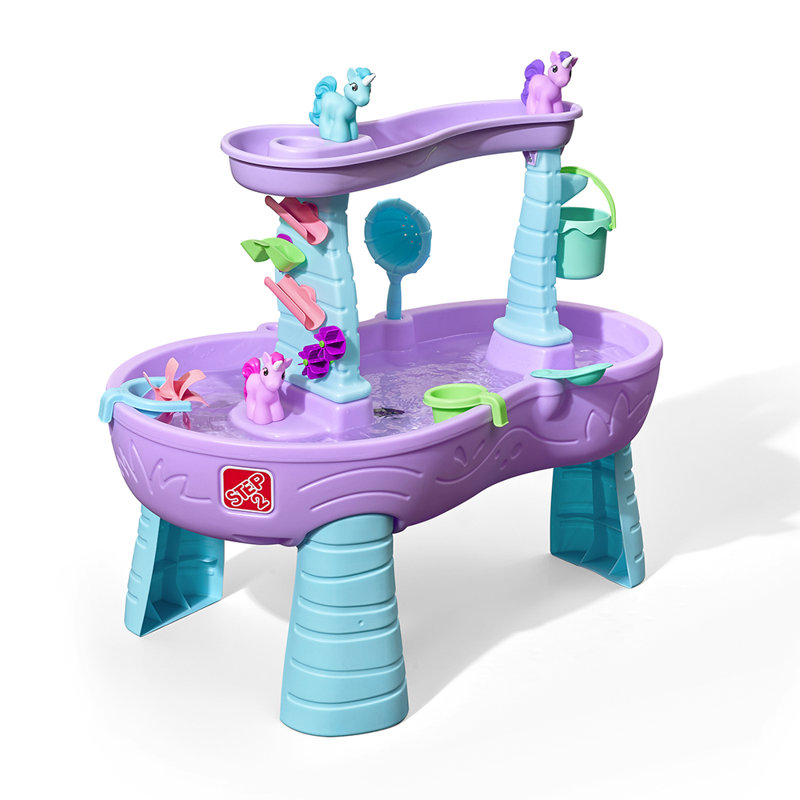 Step2 Rain Showers Unicorns Water Table & Reviews Wayfair